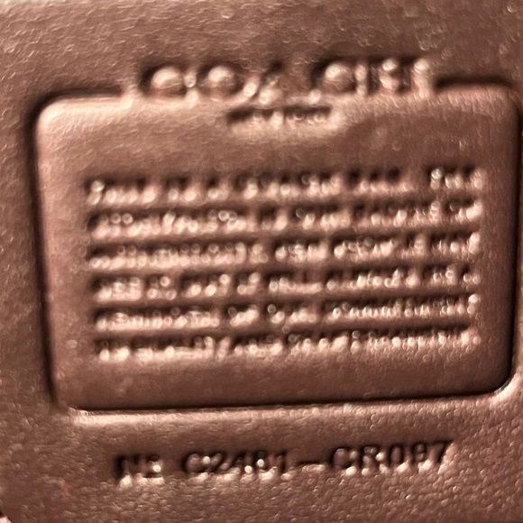 Coach Leather Mini Crossbody - Picture 10 of 10